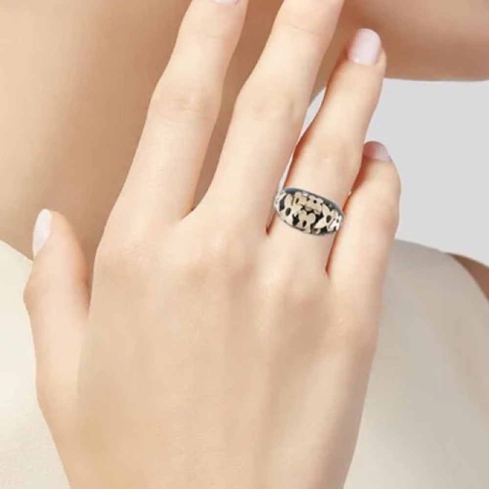 Authentic Louis Vuitton Inclusion Dome Ring - Picture 5 of 6